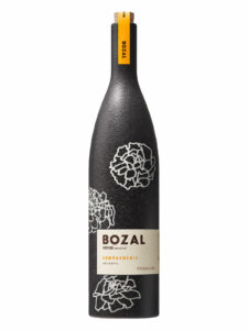 Bozal Cempasúchil mezcal bottle